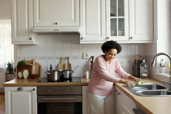 Mutfak Dolabı Temizleme