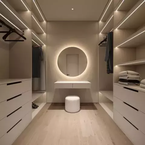 Lüks Giyinme Odası Tasarımları